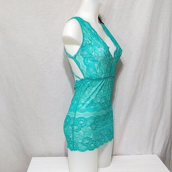 Women's Sexy Lace Strappy Back Lingerie Sleepwear Medium - Picture 3 of 7
